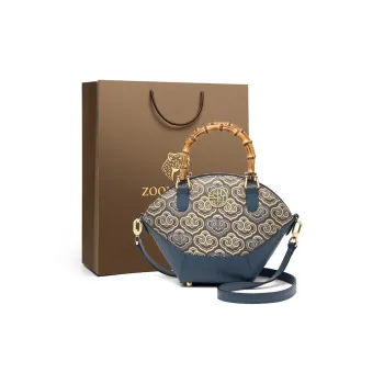 ZOOLER Cow Leather Envelope Bag Handbag Medium Size Women's Han Dynasty Black/Forbidden City Red/Apricot/Royal Blue
