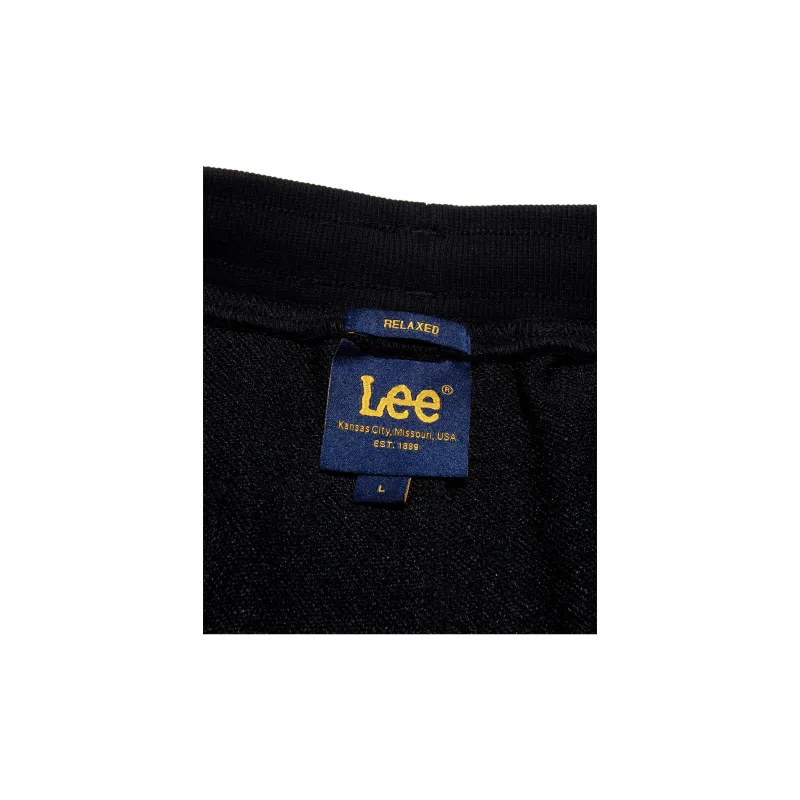 Lee Knitted Sweatpants Unisex Black-2