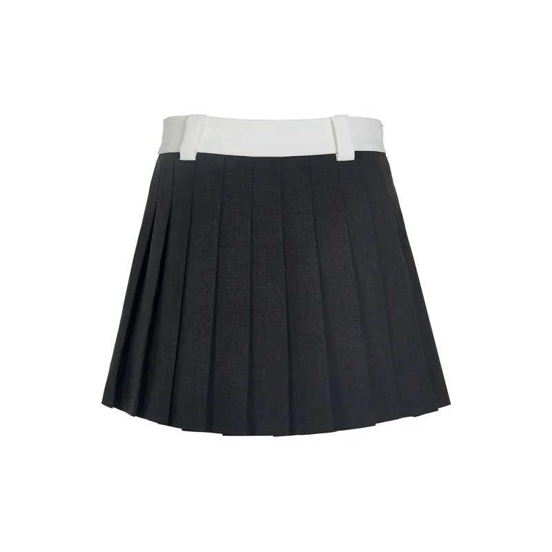 MTHE Casual Short Skirts Women's Gray-1