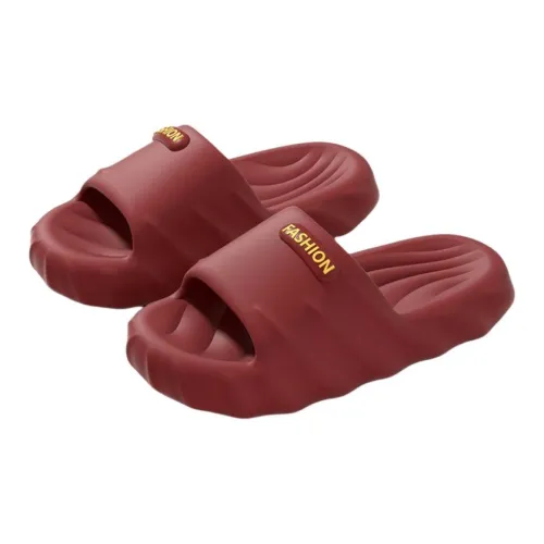 ECAC EVA Slippers Home Slip Resistant Couple Platform Squashy And Bouncy Feeling Bathroom Bathing Slippers