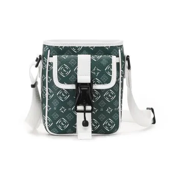 RED DRAGONFLY PVC Crossbody Bag Unisex Green