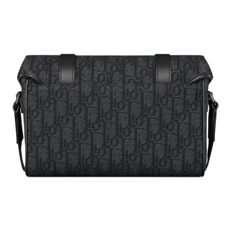 DIOR Hit The Road Cotton Shoulder Bag Regular Men's Black-1