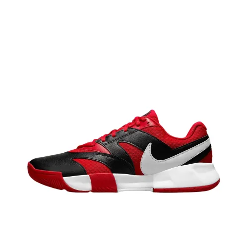 Nike Court Lite 4 Cushioning Low Top Tennis Shoes Men's Red