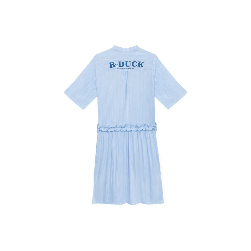 B.Duck Short Sleeved Dresses Women's-1