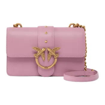 PINKO Polyamide Shoulder Bag Crossbody Bag Mini Women's Pink