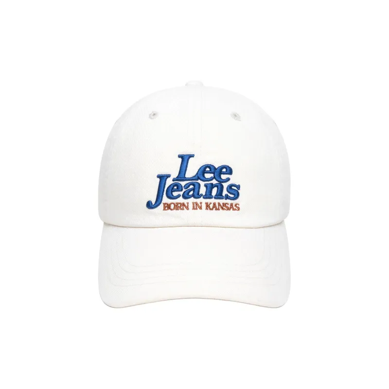 Lee Cotton Baseball Caps Unisex White-1