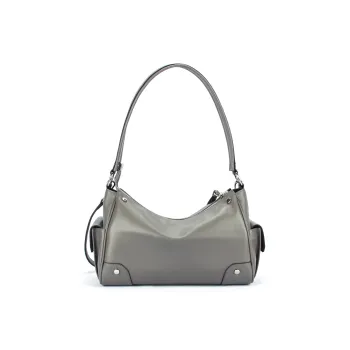 AQUASCUTUM Top Grain Cow Leather One Shoulder Handbag Women's Multicolor