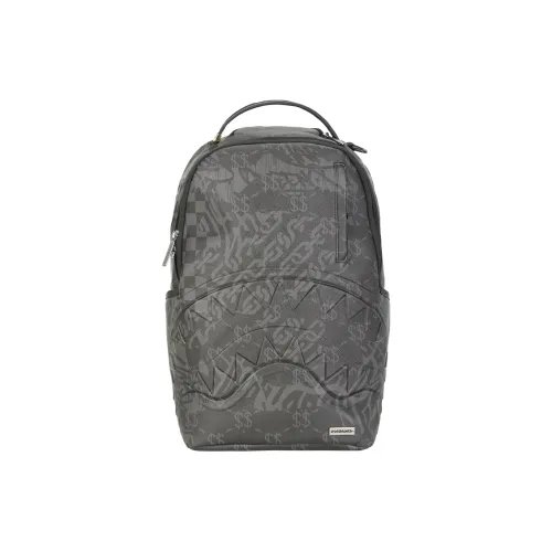 SPRAYGROUND PVC Polyvinyl Chloride Backpack Unisex Black