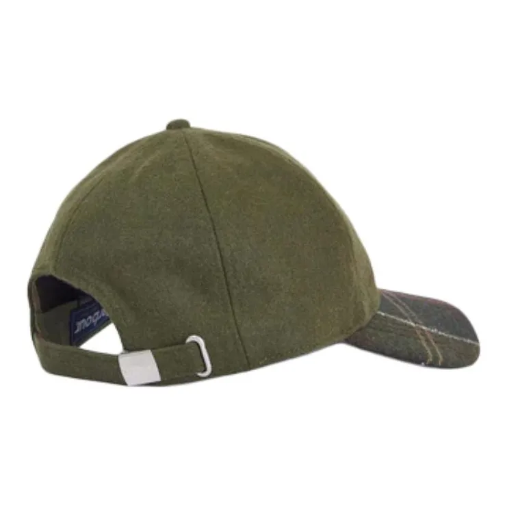 BARBOUR Wool Baseball Caps Men's Green-3