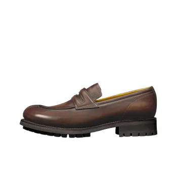 BERLUTI New Oslo Venezia Loafers Men's Brown