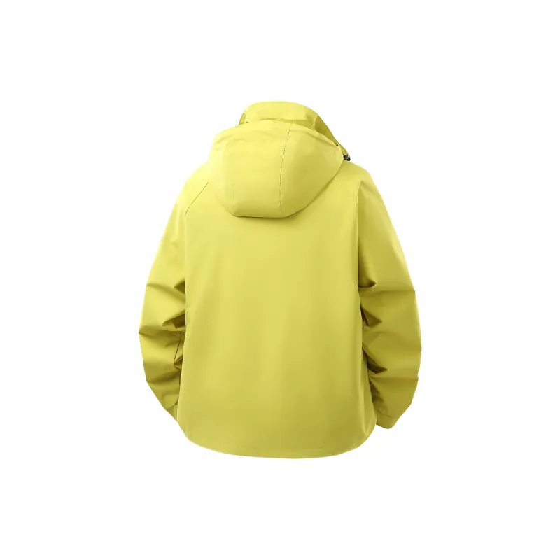 D&W Jackets Coats Unisex Neon Green-3