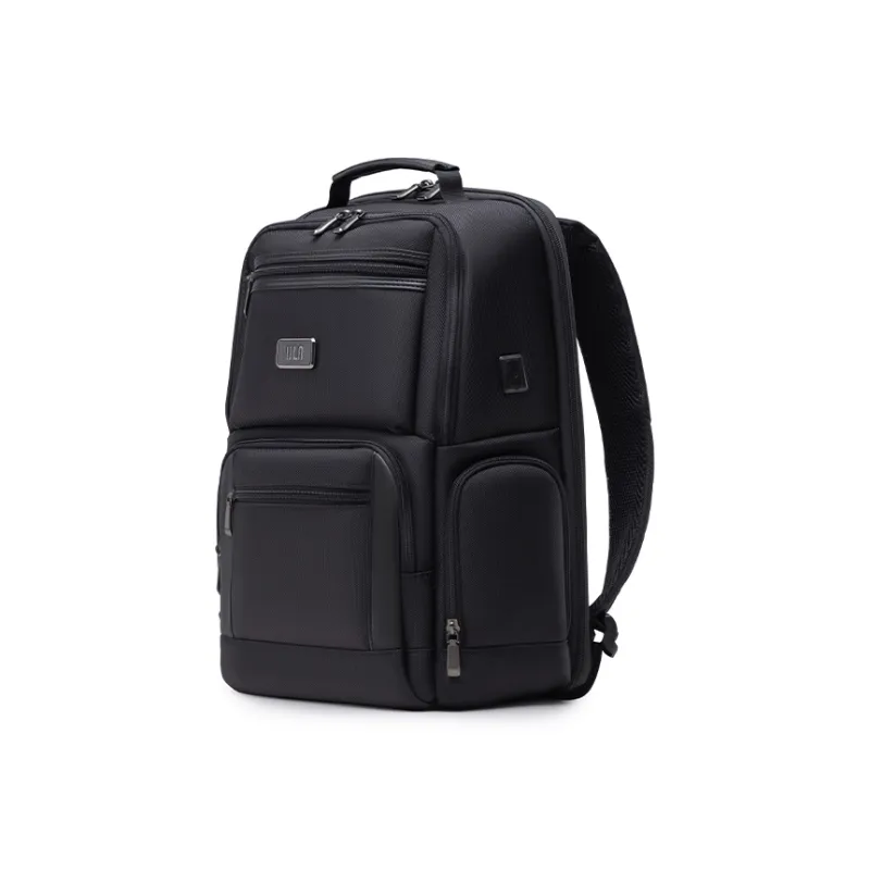 HLA Polyester Backpack Large Size Men's Black/Gray-1