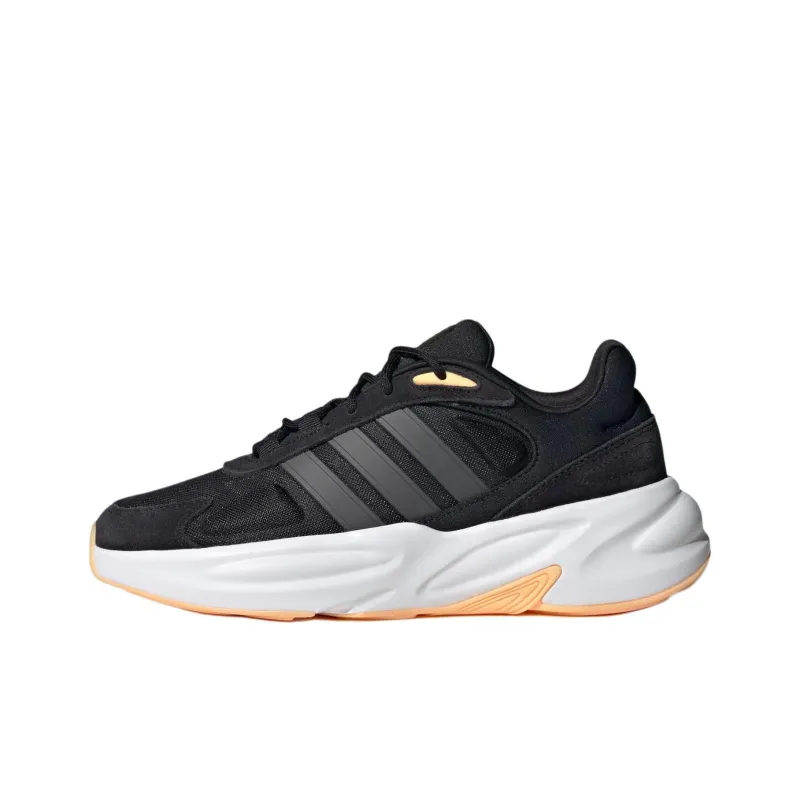 Adidas OZELLE CLOUDFOAM Anti Slip Wear Resistant Low Top Casual Running Shoes Women's Black-0