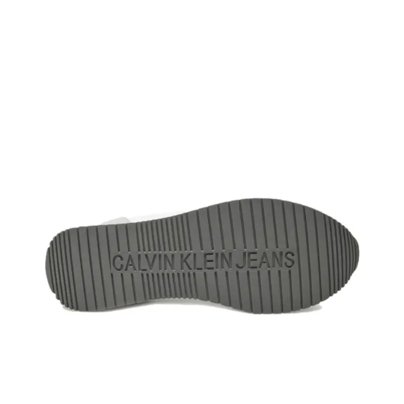 CKJ CALVIN KLEIN JEANS Low Top Casual Shoes Men's White-5