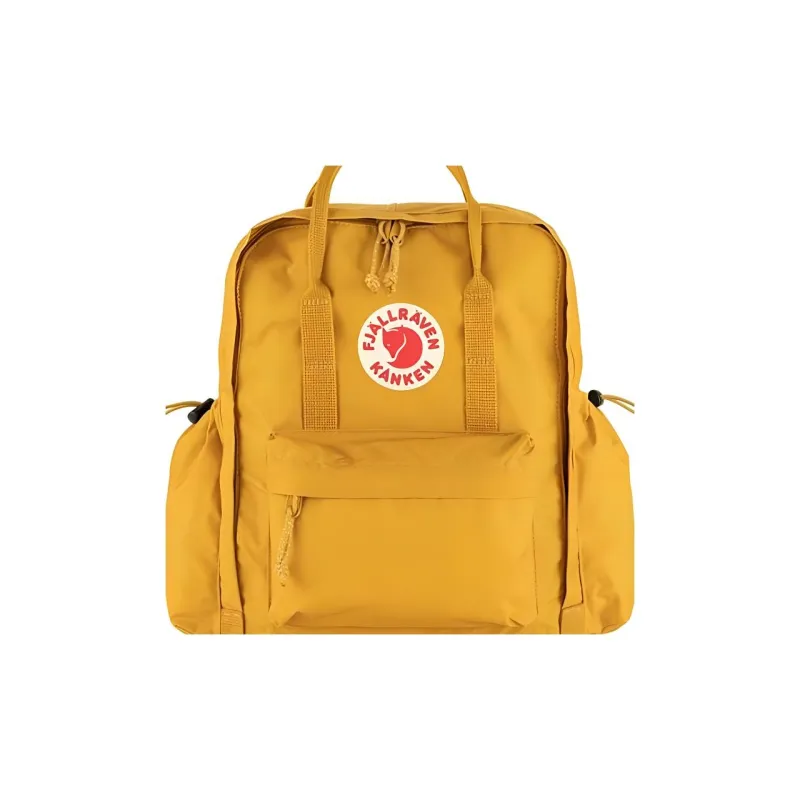 Fjallraven Recycled Polyamide Backpack Unisex Ochre-2