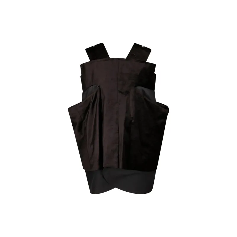 CDG Vests Women's Black-1