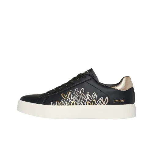 Skechers Eden LX Anti-Slip Wear-Resistant Low-Top Skateboard Shoes Women's Black