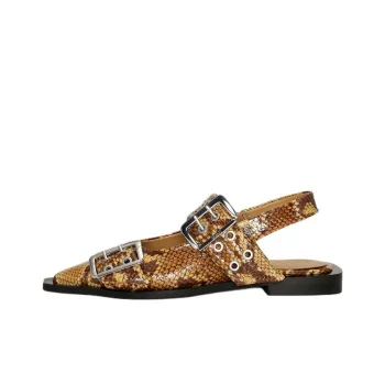 GANNI Casual Single Shoes Women's Brown