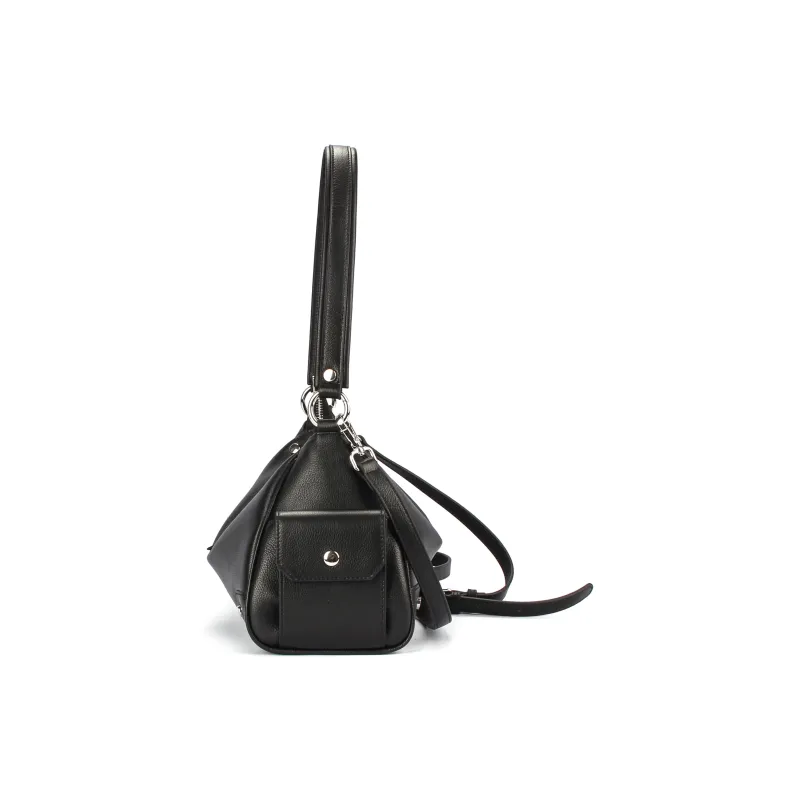 AQUASCUTUM Top Grain Cow Leather One Shoulder Handbag Women's Multicolor-6