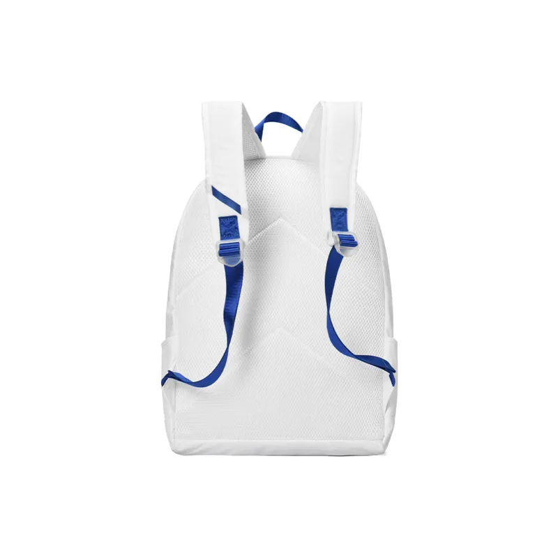 QRST Polyester Backpack Unisex Apricot/White-10