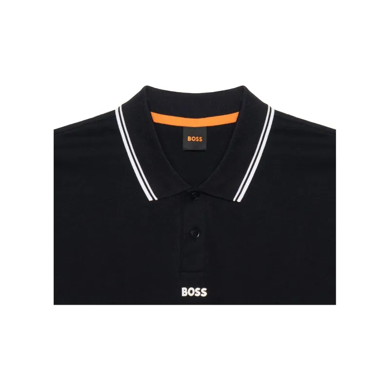 HUGO BOSS Polo Shirts Men Black-9