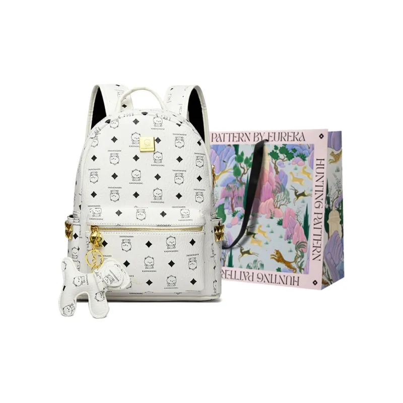 BLAKE FLEETO Abrasion Resistant Fabric Backpack Large Size Women's Multicolor-22
