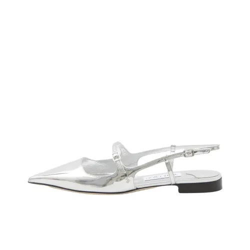 Jimmy Choo Didi Casual Single Shoes Women's Silver