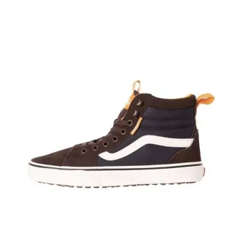 Vans Filmore Anti Slip Wear Resistant High Top Skateboard Shoes Men's Blue