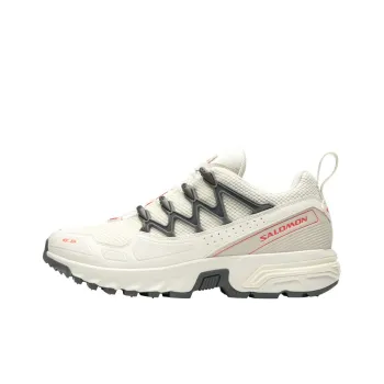 SALOMON ACS + Cushioned Abrasion Resistant Slip Resistant Low Top Running Shoes Unisex Vanilla