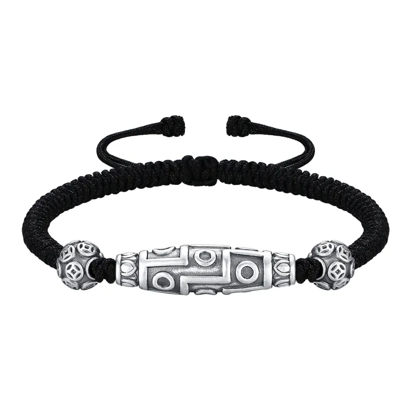 Inker Good Stone 999 Fine Silver Bracelets Unisex-0