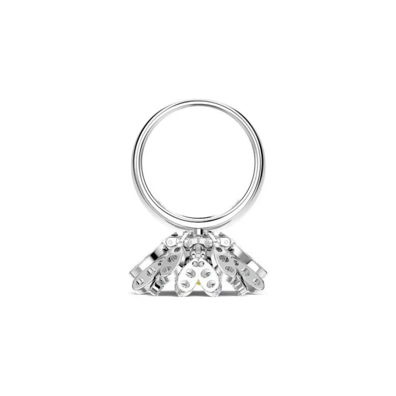 Swarovski Swarovski Crystal Metal Rings Women's Silver-3