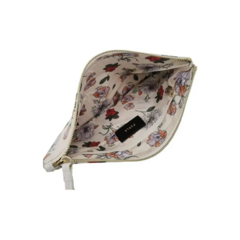 Furla Nylon Clutch Tubas Women's Ivory-4