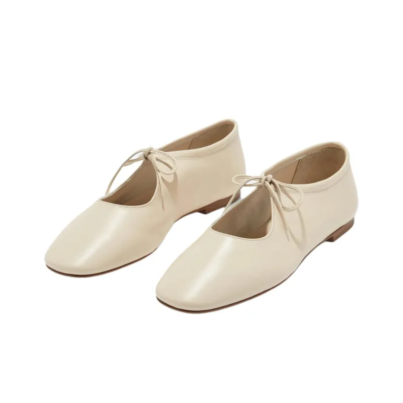 Aeyde Della Casual Single Shoes Women's White-1