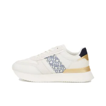 Tommy Hilfiger Slip Resistant Low Top Casual Shoes Women's White Blue