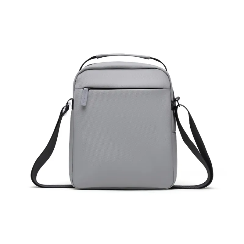 HLA Polyester Crossbody Bag Medium Size Men's Black/Gray-9