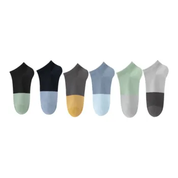 Lan Miao No Show Socks Men's 6 Pack