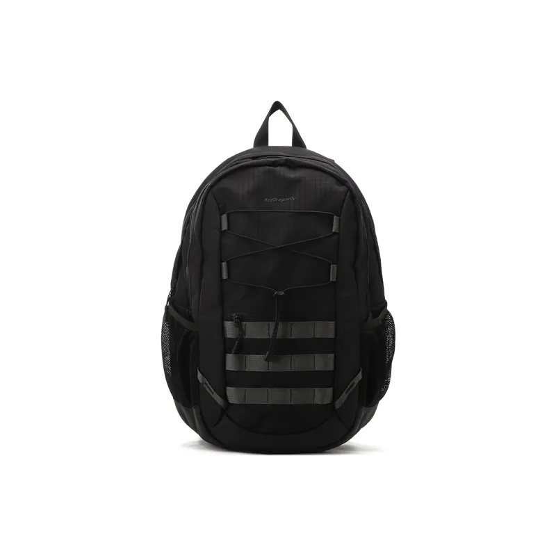 RED DRAGONFLY Fabric Backpack Regular Men's Multicolor-0