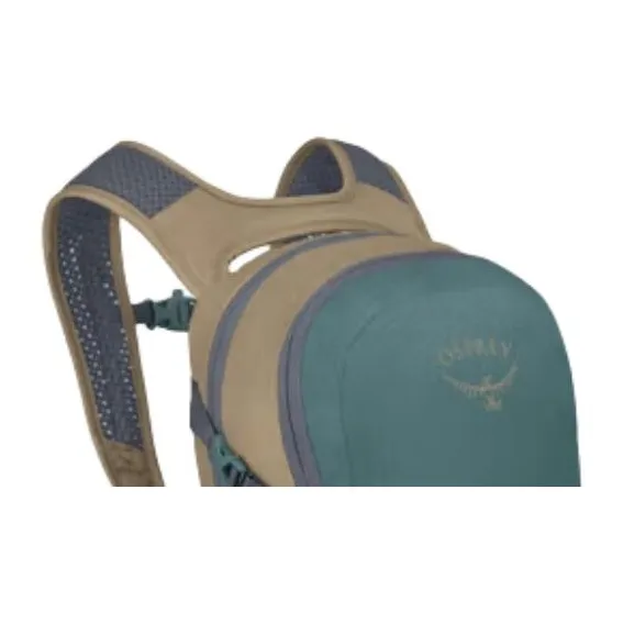 OSPREY Recycled Polyester Outdoor Hiking Bag Backpack Unisex Blue Brown-3