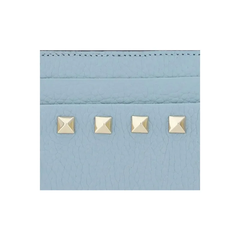 Valentino Garavani Rockstud Logo Printed Wallet-2