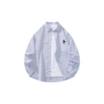 OGEK Shirt Unisex Blue White Stripes