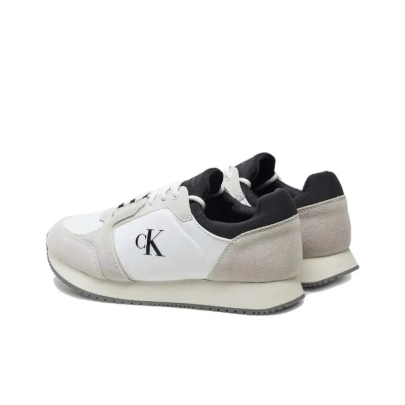 CKJ CALVIN KLEIN JEANS Low Top Casual Shoes Men's White-3