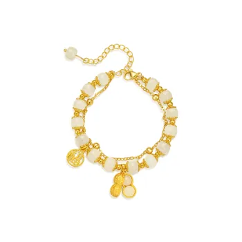 MOLADY Chalcedony Bracelets Women's