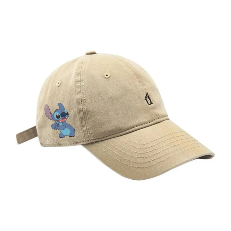 Disney Stitch Series Cotton Baseball Caps Unisex-2