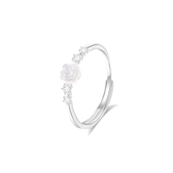 CHINA GOLD S925 Silver Rings Women's