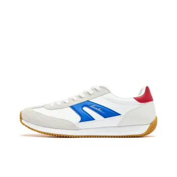 QIAODAN Linchuan 1.0 Wear resistant, Lightweight, Breathable, And Non slip. Low Top Casual Shoes Men's White Gray Blue