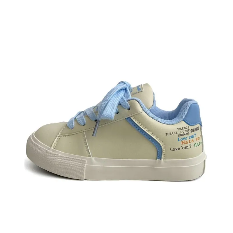 Than Than Me Slip-Resistant Low-Top Skateboard Shoes Women's-8