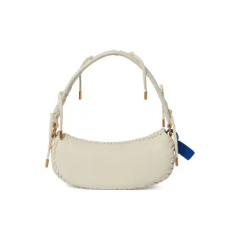 OFF WHITE Braided Trim Top Handle Bag