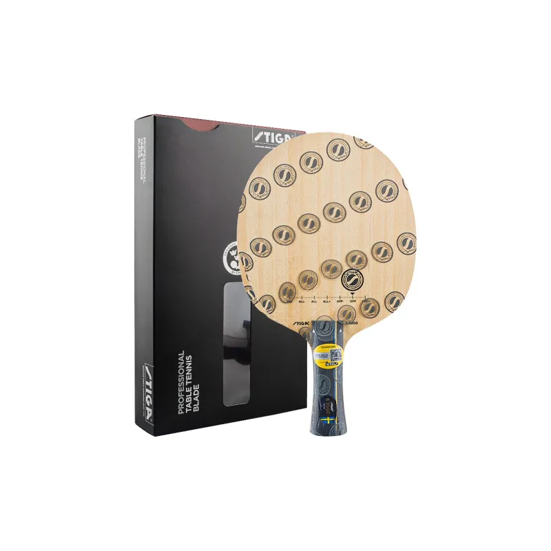 Stiga Table Tennis Blades S Collection Domestic Blade S2000 WRB Pure Wood, Offensive Table Tennis Blade-0