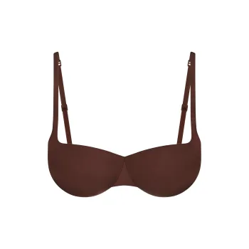 SKIMS SS25 ULTIMATE BALCONETTE PUSH-UP BRA Bra Women's 1 Pack COCOA/Cocoa