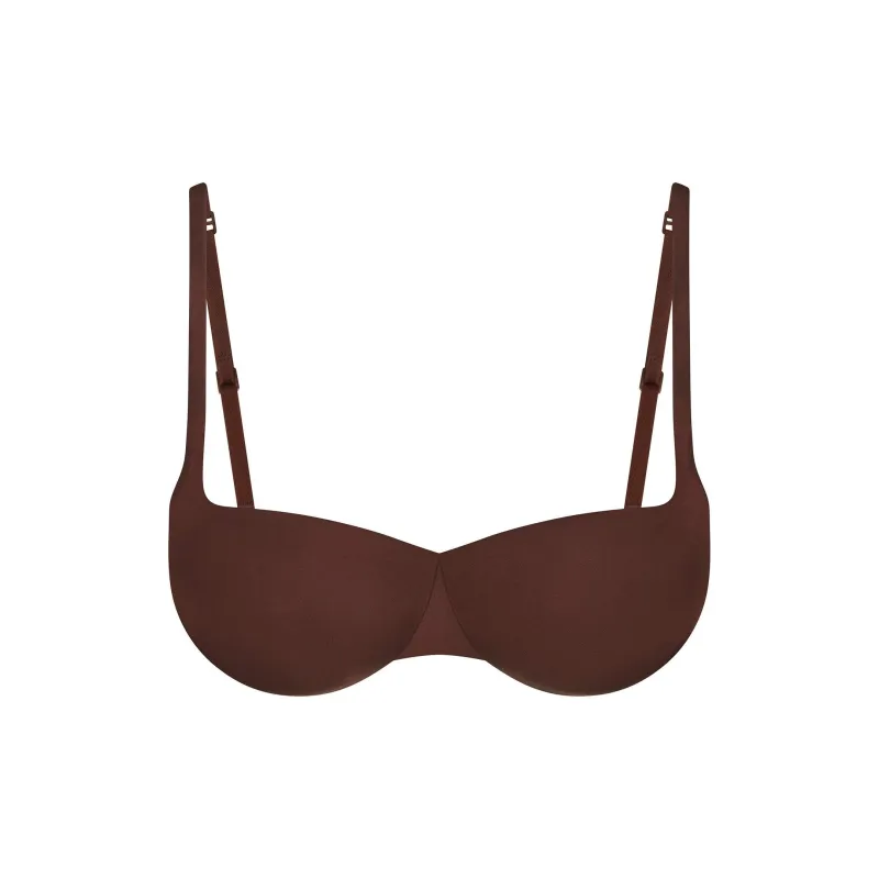 SKIMS SS25 ULTIMATE BALCONETTE PUSH-UP BRA Bra Women's 1 Pack COCOA/Cocoa-0